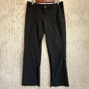 The North Face Women's Black Cargo Nylon Pants Sz 10 S Hiking Outdoors Active